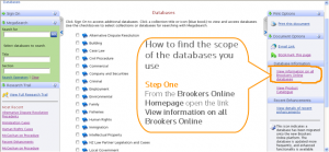 How to find the scope feature