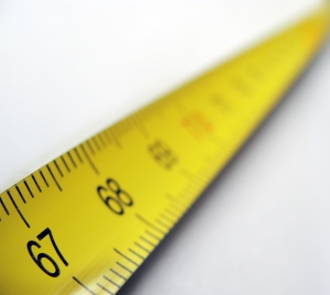 yellow measuring tape