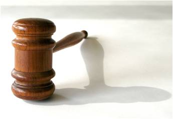 wooden gavel