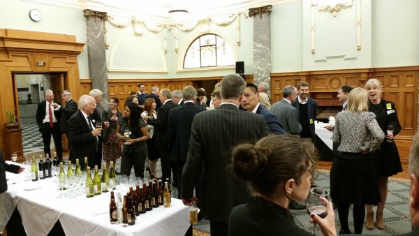 Guests to launch of GST in NZ book at Parliament, NZ