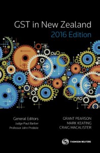 GST in NZ book cover