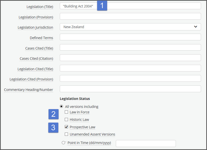 Leg-Comm search template